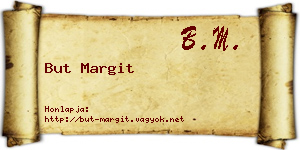 But Margit névjegykártya